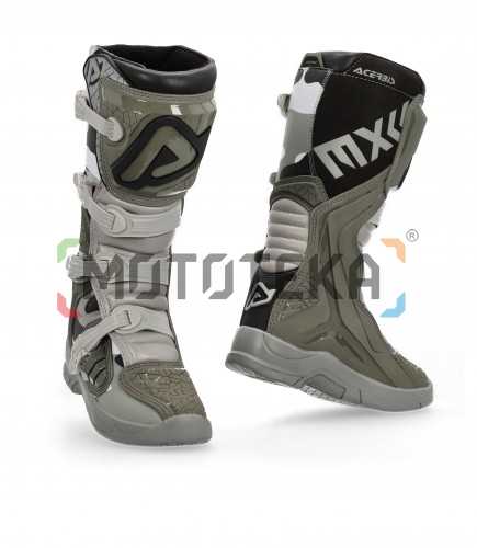 Мотоботы кроссовые Acerbis (Асербис) X-TEAM Brown/Grey (р.39)