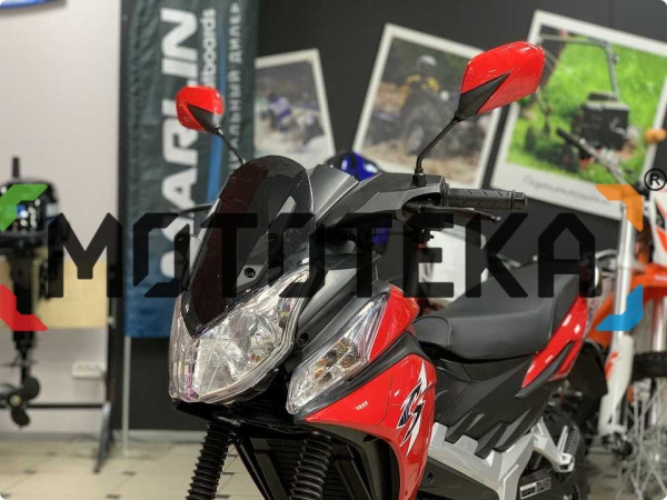 Мопед Мотомир STORM CROSS МЕХАНИКА красный | Мототека Мопед Мотомир STORM CROSS МЕХАНИКА красный | Мототека