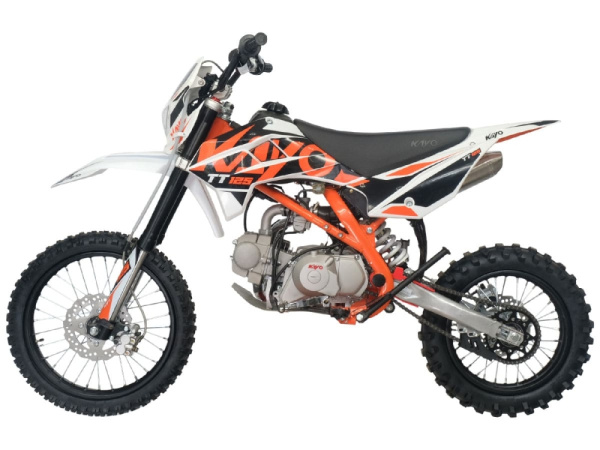 Питбайк KAYO (Кайо) BASIC TT125EA 17/14 KRZ (п/автомат. эл. стартер 2022 г.) | Мототека Питбайк KAYO (Кайо) BASIC TT125EA 17/14 KRZ (п/автомат. эл. стартер 2022 г.) | Мототека