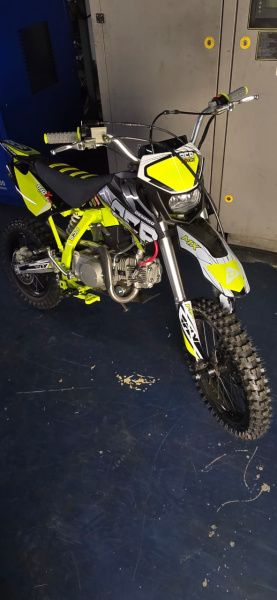 Питбайк Racer (Рейсер) MX125E зелёный | Мототека Питбайк Racer (Рейсер) MX125E зелёный | Мототека